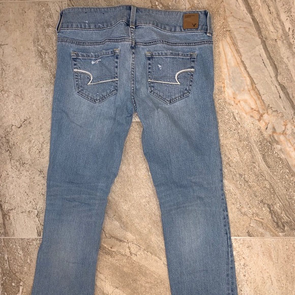 American Eagle women Artist distressed Capri pants - Picture 2 of 5